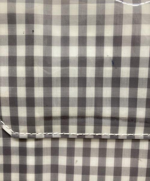 TEMBEA（テンベア）TEMBEA (テンベア) DEAN&DELUCA (ディーンアンドデルーカ) PAPER TOTE GINGHAM GREYの古着・服飾アイテム