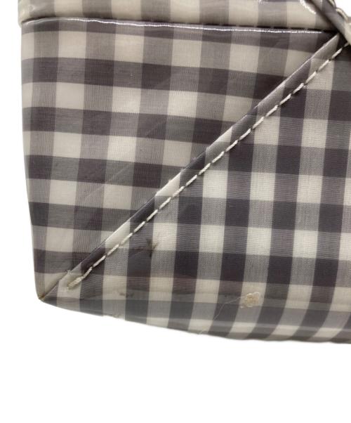 TEMBEA（テンベア）TEMBEA (テンベア) DEAN&DELUCA (ディーンアンドデルーカ) PAPER TOTE GINGHAM GREYの古着・服飾アイテム