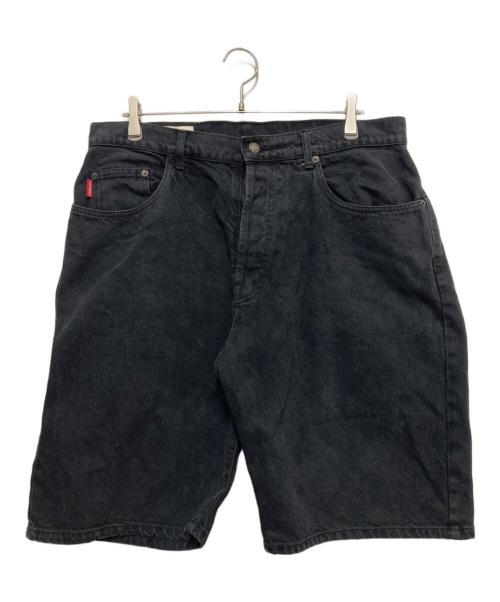 stussy（ステューシー）stussy (ステューシー) 90’s BIG OL HALF JEANS ブラック サイズ:SIZE W36の古着・服飾アイテム