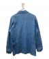 HOUSTON (ヒューストン) 3LAYER DENIM FATIGUE JACKET ブルー サイズ:MEDIUM：6000円