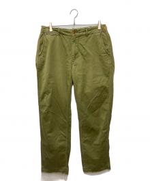 POLO RALPH LAUREN（ポロ・ラルフローレン）の古着「Army Chino Waist Tab Type-1 Pants」｜グリーン