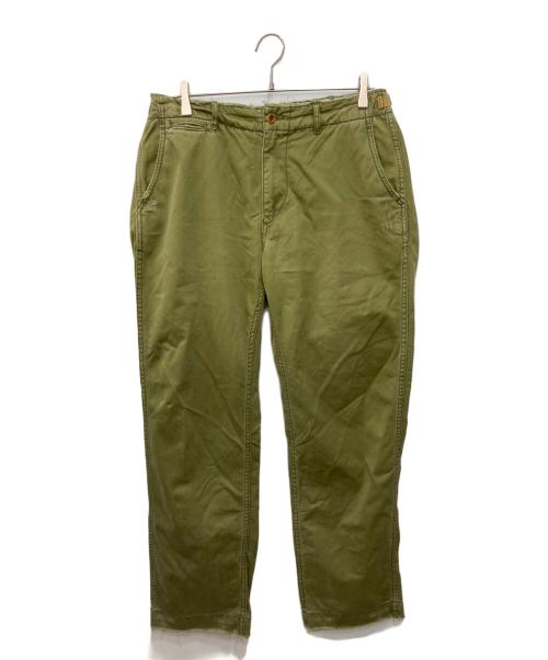 POLO RALPH LAUREN（ポロ・ラルフローレン）POLO RALPH LAUREN (ポロ・ラルフローレン) Army Chino Waist Tab Type-1 Pants グリーン サイズ:34/32の古着・服飾アイテム