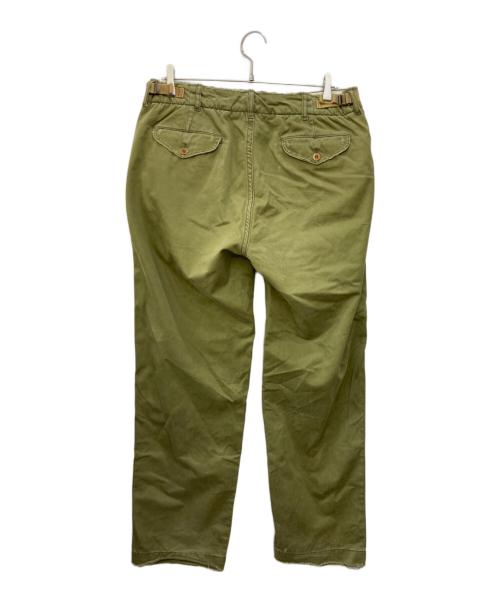 POLO RALPH LAUREN（ポロ・ラルフローレン）POLO RALPH LAUREN (ポロ・ラルフローレン) Army Chino Waist Tab Type-1 Pants グリーン サイズ:34/32の古着・服飾アイテム