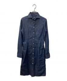 POLO RALPH LAUREN（ポロ・ラルフローレン）の古着「デニムシャツワンピース」｜インディゴ
