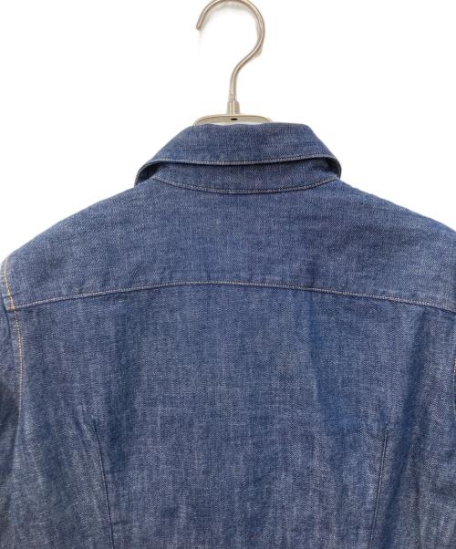 POLO RALPH LAUREN（ポロ・ラルフローレン）POLO RALPH LAUREN (ポロ・ラルフローレン) デニムシャツワンピース インディゴ サイズ:SIZE 2の古着・服飾アイテム