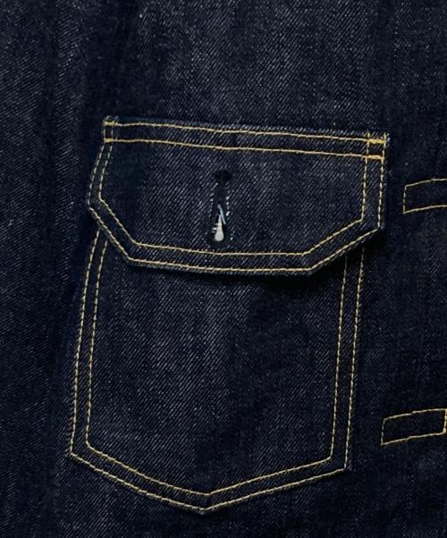 docomoshikoku（ドコモシコク）docomoshikoku (ドコモシコク) imode 2ndタイプデニムジャケット インディゴ サイズ:Lの古着・服飾アイテム