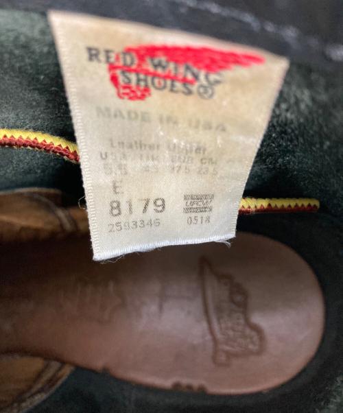 RED WING（レッドウィング）RED WING (レッドウィング) 犬タグ クラシックモック ブーツ 6インチ ブラック サイズ:23.5の古着・服飾アイテム