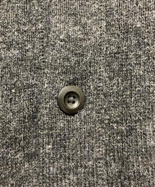 MHL（マーガレットハウエル）MHL (マーガレットハウエル) FINE SHETLAND WOOL CARDIGAN グレー サイズ:Lの古着・服飾アイテム