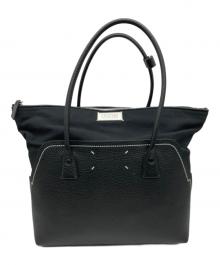 Maison Margiela（メゾンマルジェラ）の古着「「5AC」ショッピングバッグ」｜ブラック