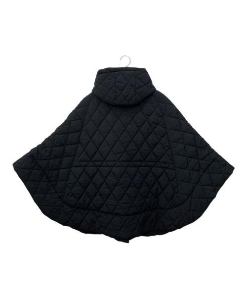 maison de Dolce.（メゾンドドルチェ）maison de Dolce. (メゾンドドルチェ) キルティングポンチョ ブラック サイズ:FREEの古着・服飾アイテム