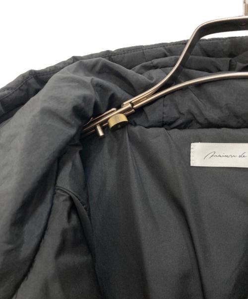 maison de Dolce.（メゾンドドルチェ）maison de Dolce. (メゾンドドルチェ) キルティングポンチョ ブラック サイズ:FREEの古着・服飾アイテム