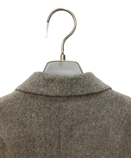 ETRE TOKYO（エトレトウキョウ）ETRE TOKYO (エトレトウキョウ) ピークドラペルウールテーラードジャケット ベージュ サイズ:Sの古着・服飾アイテム