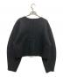 eLLa (エラ) ノーカラーツイードジャケット ブラック サイズ:不明：6000円