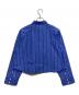 Calvin Klein Jeans (カルバンクラインジーンズ) YD STRIPE BOXY CROPPED SHIRT ブルー サイズ:XS 未使用品：7000円