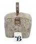 Bibiy.（ビビィ）の古着「B. FUR BOX BAG」｜ベージュ