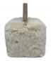 Bibiy. (ビビィ) B. FUR BOX BAG ベージュ 未使用品：10000円