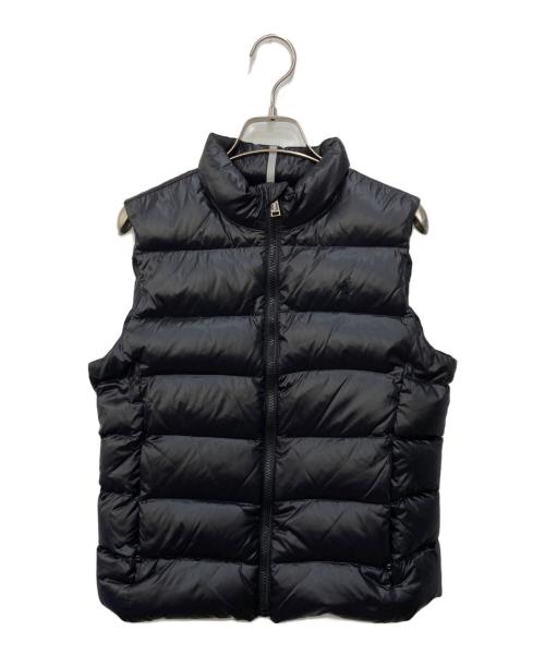 POLO RALPH LAUREN（ポロ・ラルフローレン）POLO RALPH LAUREN (ポロ・ラルフローレン) ダウンベスト ブラック サイズ:XLの古着・服飾アイテム