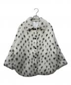 Gypsohilaジプソフィア）の古着「Dalmatian Knit Jacket」｜アイボリー