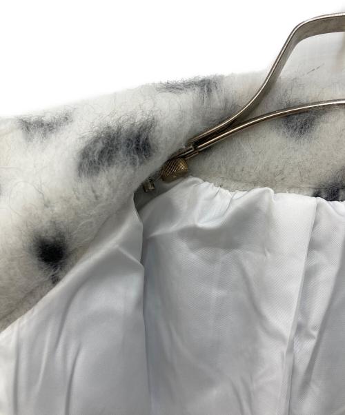 Gypsohila（ジプソフィア）Gypsohila (ジプソフィア) Dalmatian Knit Jacket アイボリー サイズ:FREEの古着・服飾アイテム