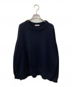 EVERYDAY I LIKE.エヴリデイ アイ ライク）の古着「ベーシックニット」｜ネイビー