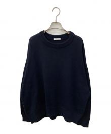 EVERYDAY I LIKE.（エヴリデイ アイ ライク）の古着「ベーシックニット」｜ネイビー