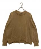 EVERYDAY I LIKE.エヴリデイ アイ ライク）の古着「ベーシックニット」｜ベージュ
