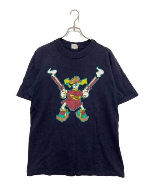 SID TECH（SID TECH）SID TECH (SID TECH) プリントTシャツ ネイビー サイズ:Lの古着・服飾アイテム