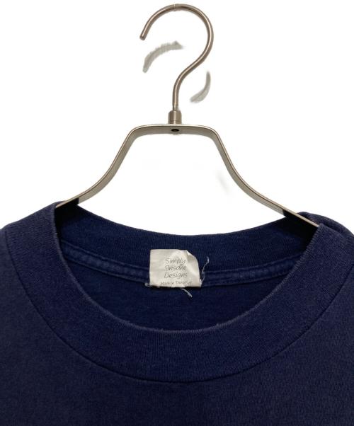 SID TECH（SID TECH）SID TECH (SID TECH) プリントTシャツ ネイビー サイズ:Lの古着・服飾アイテム