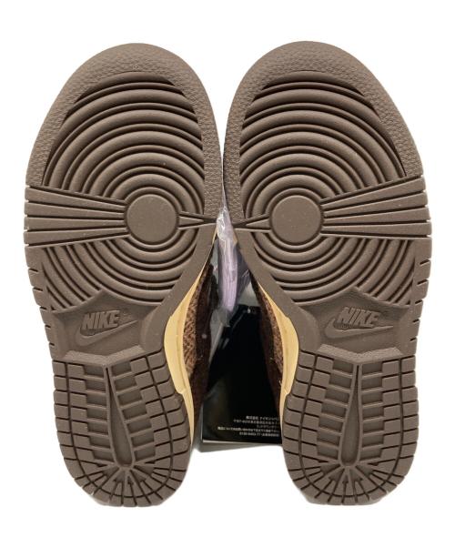 NIKE（ナイキ）NIKE (ナイキ) Harris Tweed (ハリスツイード) W DUNK LOW ブラウン サイズ:22㎝ 未使用品の古着・服飾アイテム