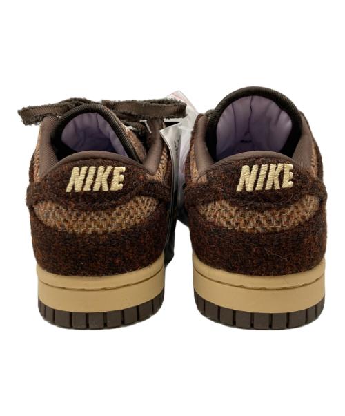 NIKE（ナイキ）NIKE (ナイキ) Harris Tweed (ハリスツイード) W DUNK LOW ブラウン サイズ:22㎝ 未使用品の古着・服飾アイテム