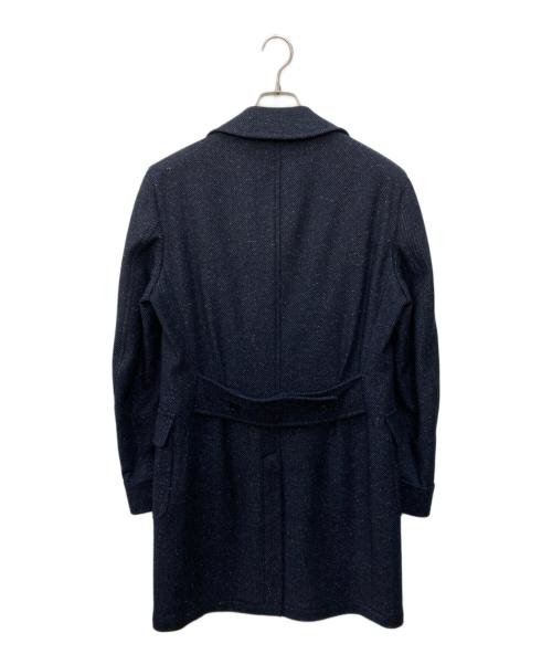 Cantarelli（カンタレリ）Cantarelli (カンタレリ) カシミヤシルクダブルコート ネイビー サイズ:44の古着・服飾アイテム