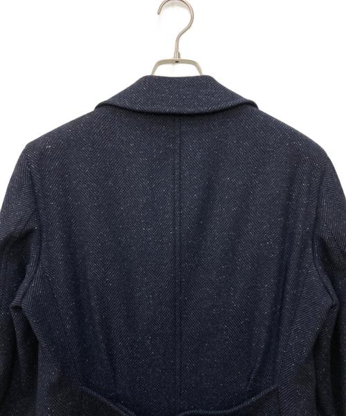 Cantarelli（カンタレリ）Cantarelli (カンタレリ) カシミヤシルクダブルコート ネイビー サイズ:44の古着・服飾アイテム