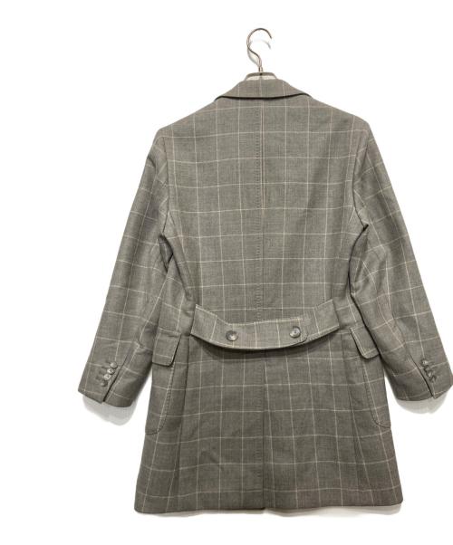 eidos（エイドス）eidos (エイドス) チェックコート グレー サイズ:サイズ44の古着・服飾アイテム