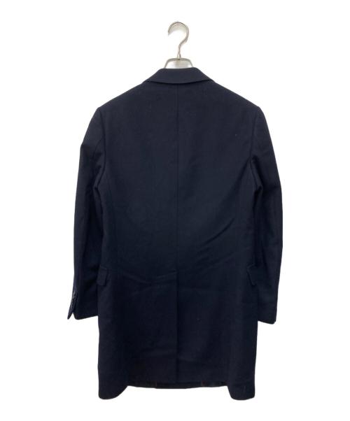 CORNELIANI（コルネリアーニ）CORNELIANI (コルネリアーニ) ウールチェスターコート ネイビー サイズ:44の古着・服飾アイテム