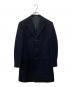 CORNELIANI（コルネリアーニ）の古着「ウールチェスターコート」｜ネイビー