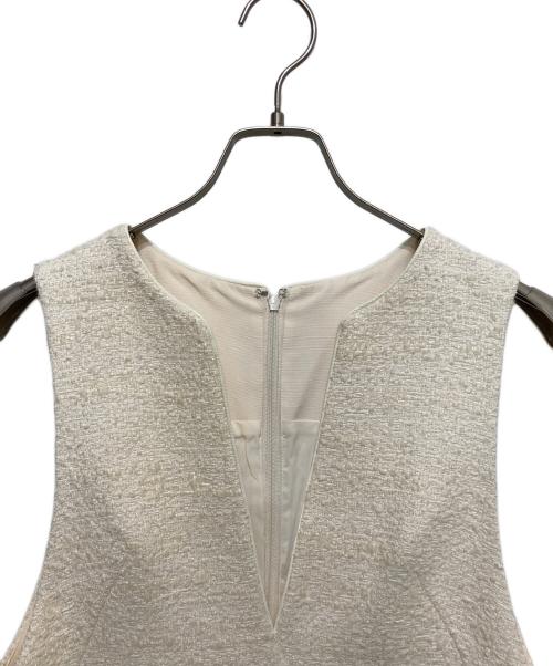 ANAYI（アナイ）ANAYI (アナイ) スラブツイードジャンパースカート アイボリー サイズ:SIZE 34の古着・服飾アイテム