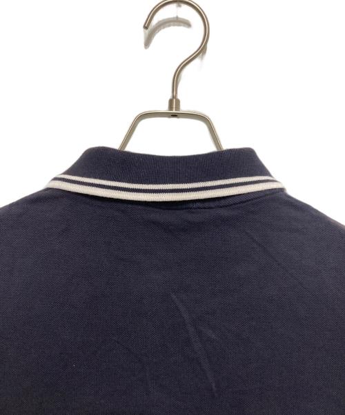 MONCLER（モンクレール）MONCLER (モンクレール) スリムフィットワッペンポロシャツ ネイビー サイズ:Lの古着・服飾アイテム