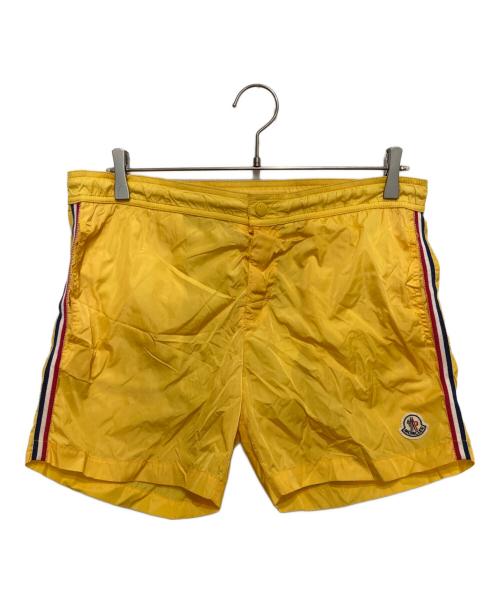 MONCLER（モンクレール）MONCLER (モンクレール) BOXER MARE SHORTS　ボクサー・メア・ショーツ イエロー サイズ:Ⅿの古着・服飾アイテム