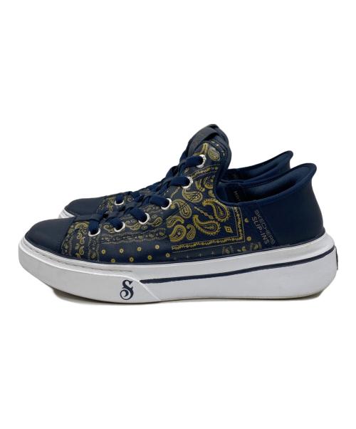 SKECHERS（スケッチャーズ）SKECHERS (スケッチャーズ) SNOOP ONE DOUBLE G　スヌープ・ワン・ダブル・ジー ネイビー サイズ:26㎝の古着・服飾アイテム