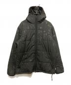 stussyステューシー）の古着「中綿コート」｜ブラック