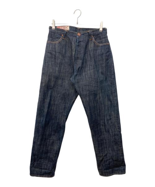 YAMANE（ヤマネ）YAMANE (ヤマネ) Lot2100 カモメ刺繍デニムパンツ インディゴ サイズ:SIZE 32/34の古着・服飾アイテム