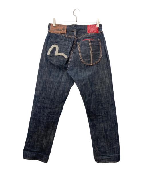 YAMANE（ヤマネ）YAMANE (ヤマネ) Lot2100 カモメ刺繍デニムパンツ インディゴ サイズ:SIZE 32/34の古着・服飾アイテム