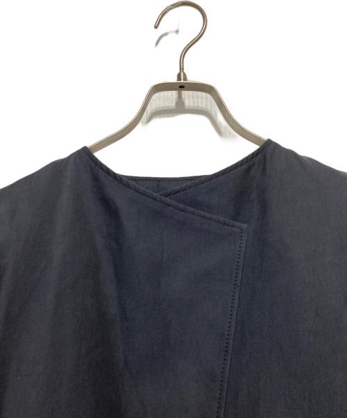 Spick and Span（スピック＆スパン）Spick and Span (スピック＆スパン) C／Cu ノーカラートレンチコート ネイビー サイズ:34の古着・服飾アイテム