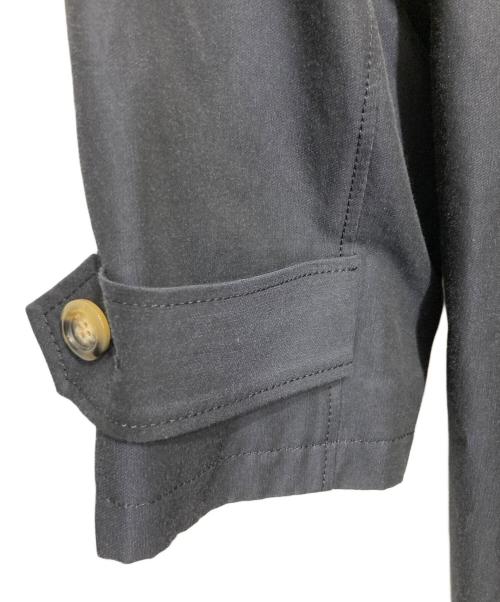 Spick and Span（スピック＆スパン）Spick and Span (スピック＆スパン) C／Cu ノーカラートレンチコート ネイビー サイズ:34の古着・服飾アイテム