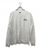 stussyステューシー）の古着「8 Ball Fade Tee」｜ホワイト
