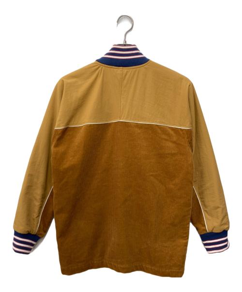 adidas（アディダス）adidas (アディダス) トレフォイルロゴコーデュロイジャケット ブラウン サイズ:XSの古着・服飾アイテム