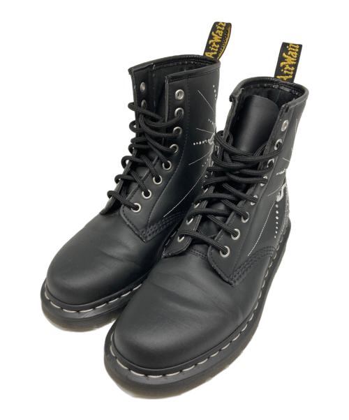 Dr.Martens（ドクターマーチン）Dr.Martens (ドクターマーチン) 1460 SOLAR FLARE 8 ホール ブーツ ブラック サイズ:25の古着・服飾アイテム
