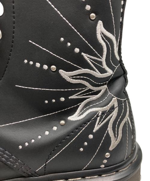 Dr.Martens（ドクターマーチン）Dr.Martens (ドクターマーチン) 1460 SOLAR FLARE 8 ホール ブーツ ブラック サイズ:25の古着・服飾アイテム