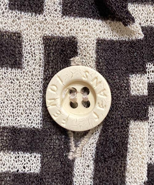FENDI（フェンディ）FENDI (フェンディ) ズッカ柄総柄シャツ ベージュ サイズ:40の古着・服飾アイテム