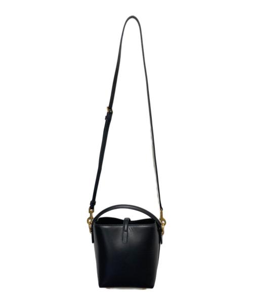 Saint Laurent Paris（サンローランパリ）Saint Laurent Paris (サンローランパリ) Le37ミニバケット2Wayショルダーバッグ ブラックの古着・服飾アイテム